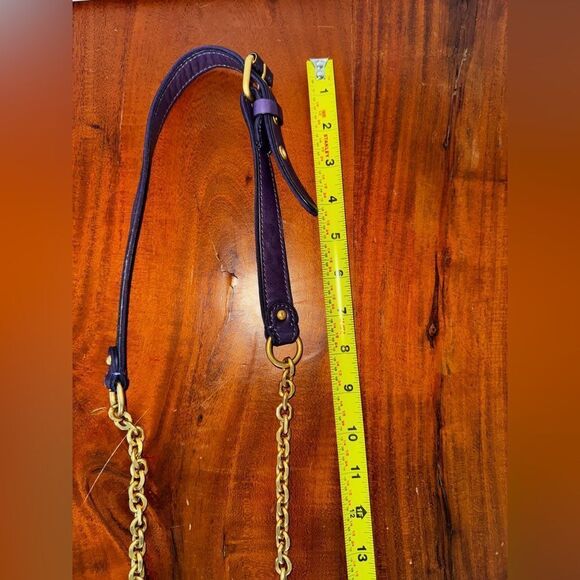 JUICY COUTURE Pouchette Purple Chiffon Bag - Picture 8 of 10